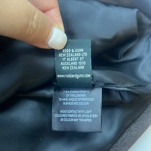 Rodd & Gunn 100% Genuine Leather Silverdale Jacket N192-9 - Picture 10 of 12